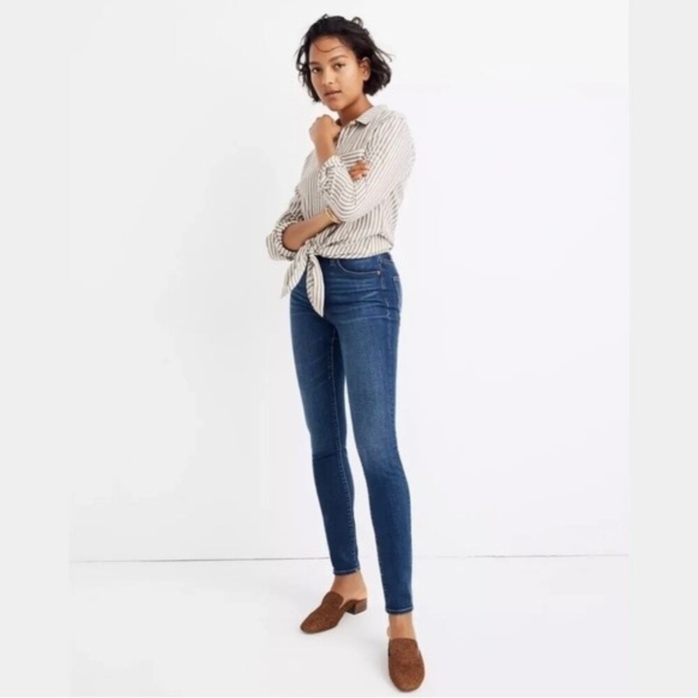 Madewell Curvy High Rise Skinny Denim Jeans Essential Casual Western Size 24